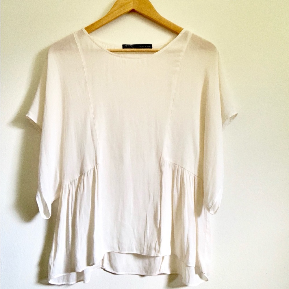 Zara Basic Flowy Blouse - image 1